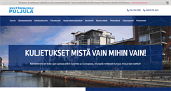 Desktop Screenshot of muuttopalvelupuljula.com